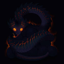 Creatuanary 5 - Flame Serpent