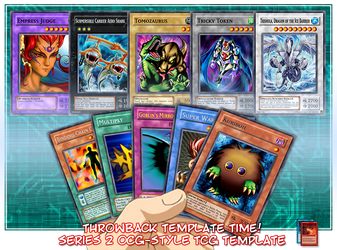 Yu-gi-oh OCG Series-2 Style TCG MSE Template