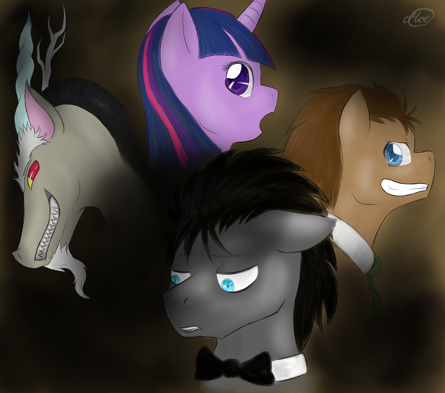 Discorded Whooves Fanart