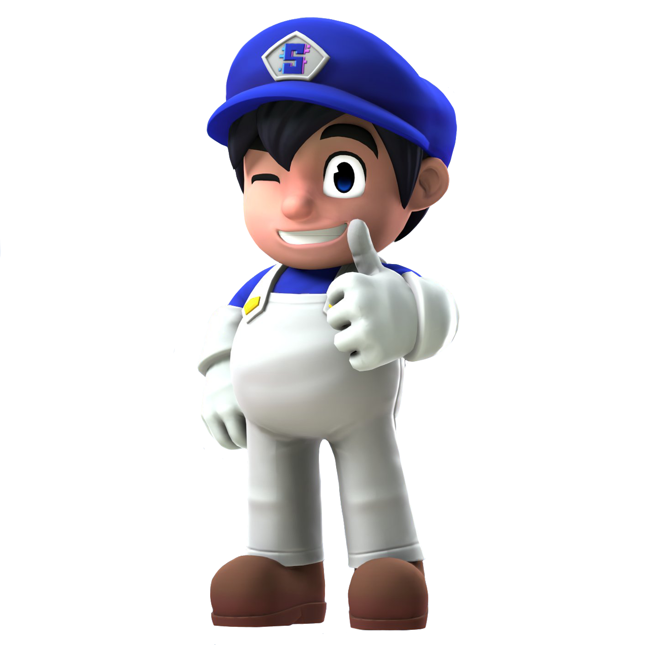 SMG4 render by Hugoofficiazd on DeviantArt