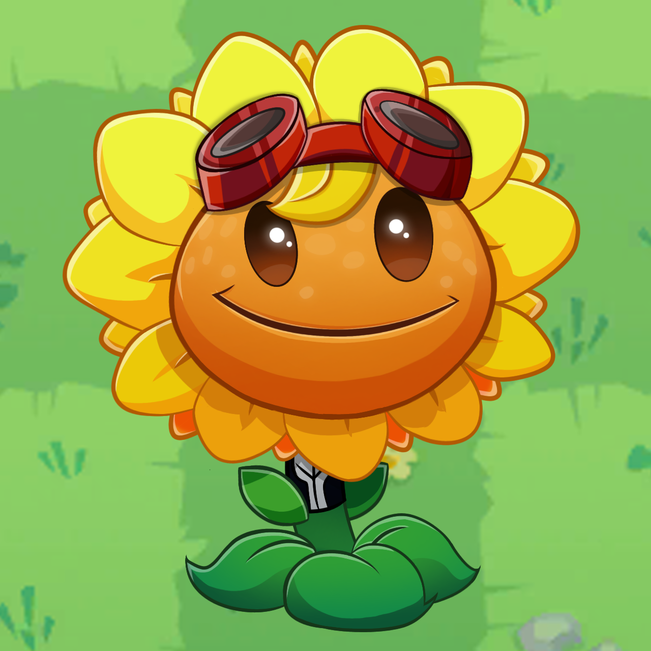 Sunflowers as a solar fare in pvz2 hd costume by Sunnyplay5 on DeviantArt