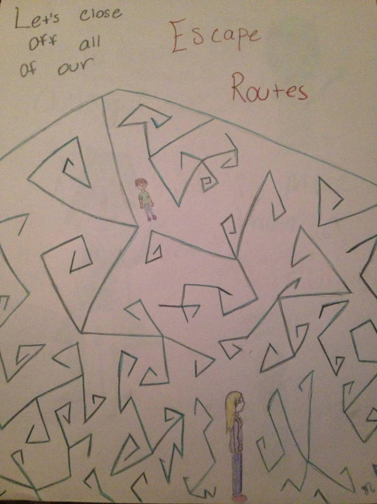 Escape Routes Animation Escape routes by KittyWolves-A-Dragon on DeviantArt