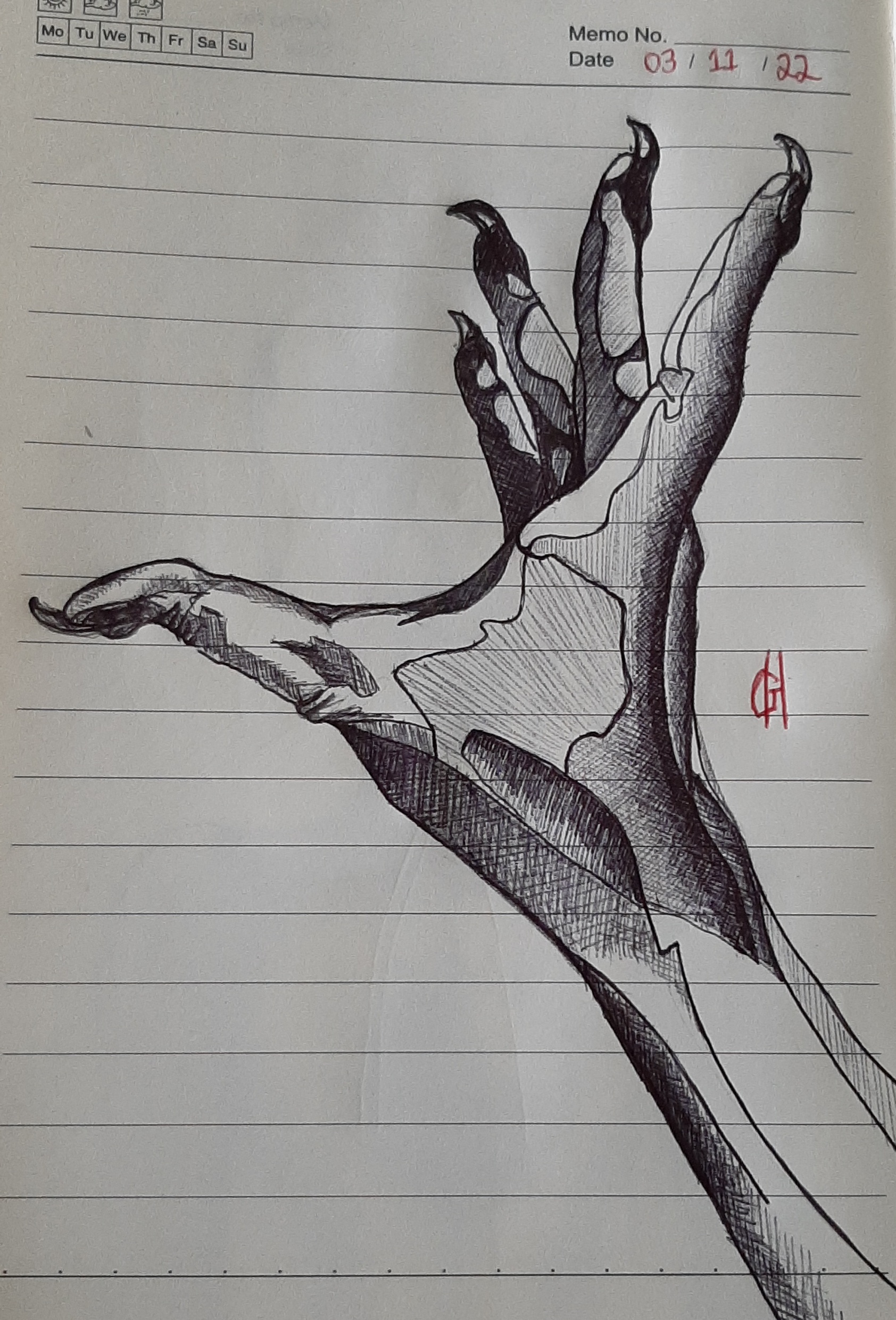 Werewolf Hand Werewolf hand by HodgeArt on DeviantArt