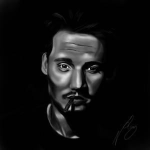 Jhonny Depp portrait