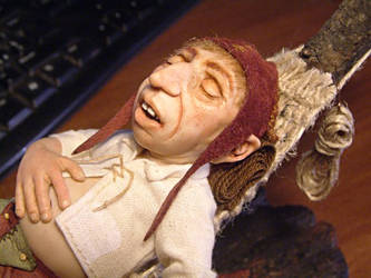 'Nils had a long day', preview of my new gnome