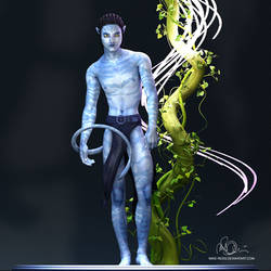 AVATAR Character 3D Render by mike-reiss