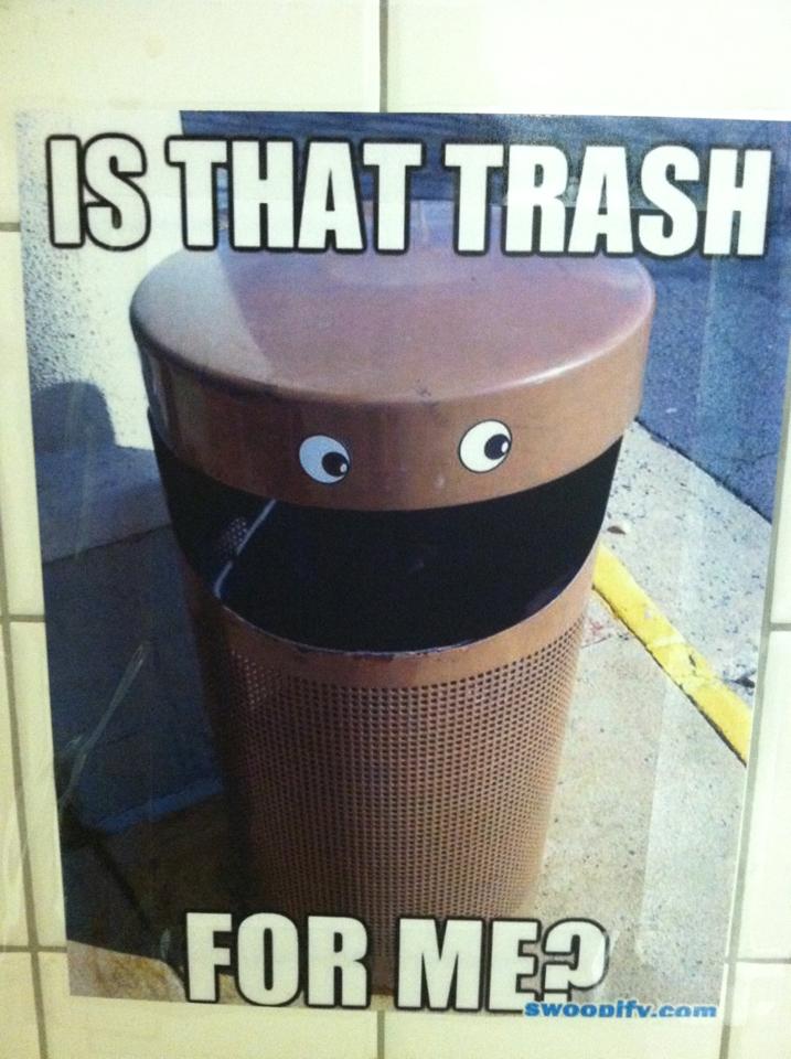 Happy Trash Can!