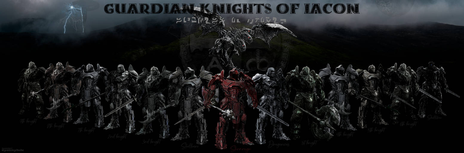 Guardian Knights of Iacon Poster by yammydude on DeviantArt