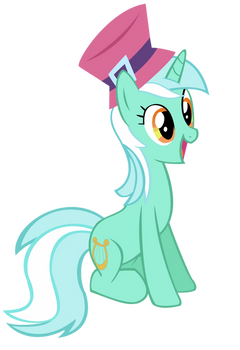 Lyra with a hat