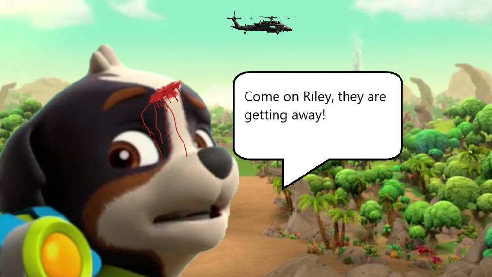 Rex and Riley chases Velikan (Dino Rescue: ER) by TailsMILESPROWER3444 ...