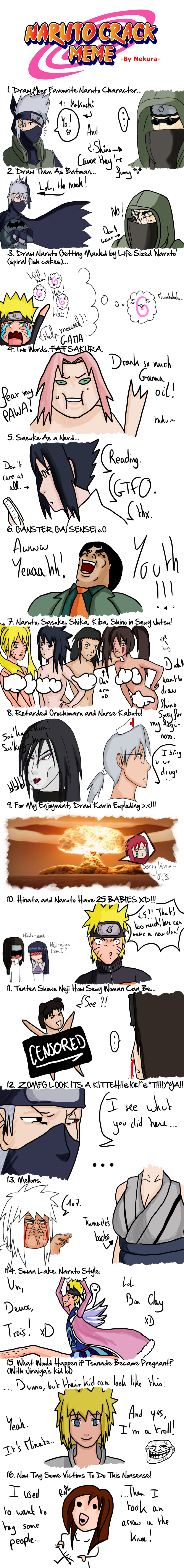 Other Naruto Naruto Crack Meme Xd By Minouze On Deviantart