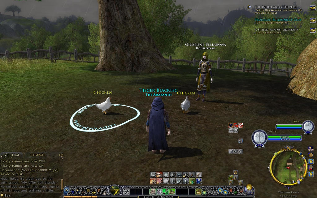 my lotro UI by porcholino on DeviantArt