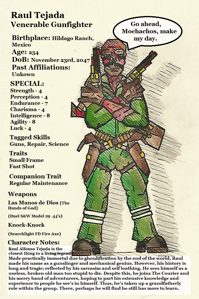 Fallout 2 Raul Fallout: Road to Vegas - Raul by JSailer on DeviantArt