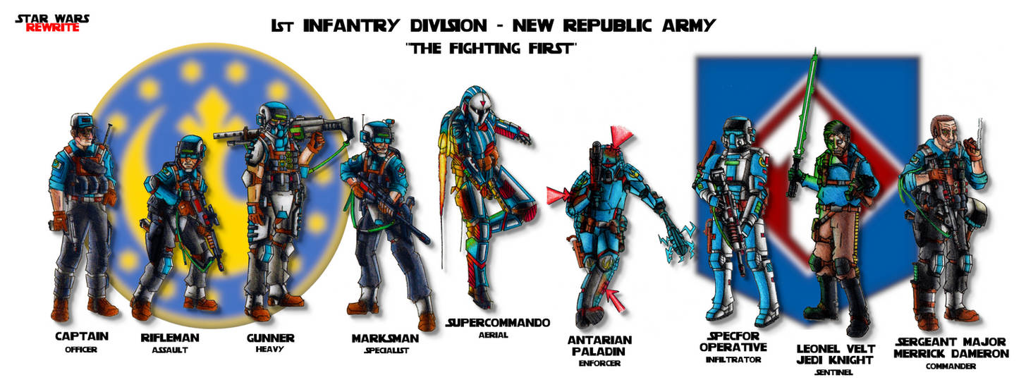 New Republic Army, The Fighting First by JSailer on DeviantArt