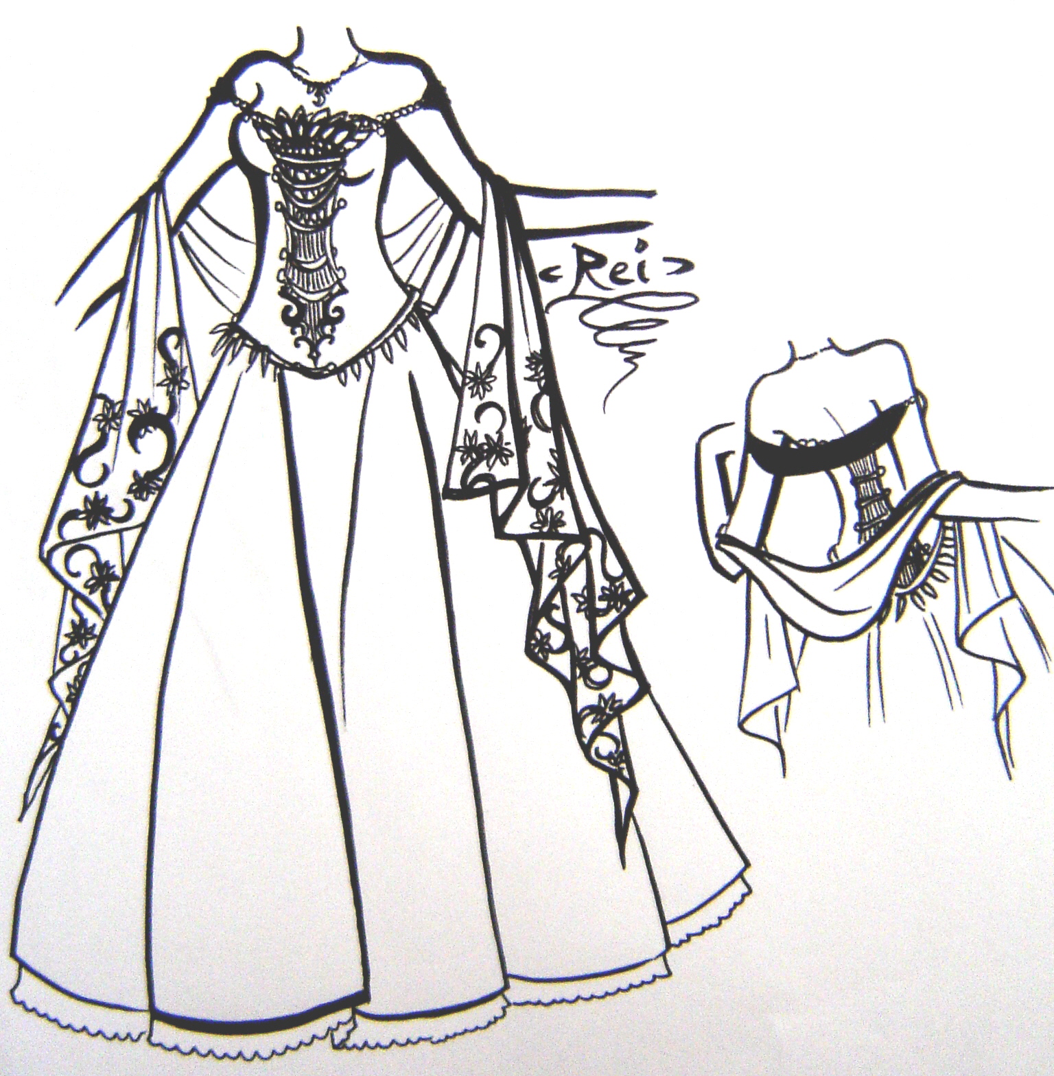 random dress by NeonGenesisEVARei on DeviantArt