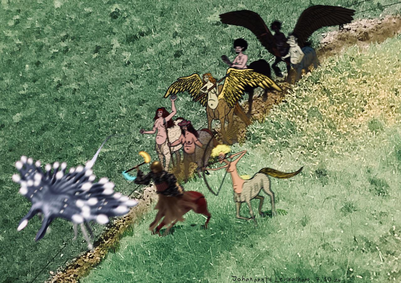 Cnetaurs Centaurs In Relationship To Yummies by Janoschesque on DeviantArt