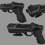 Low-poly Sci-fi Pistol