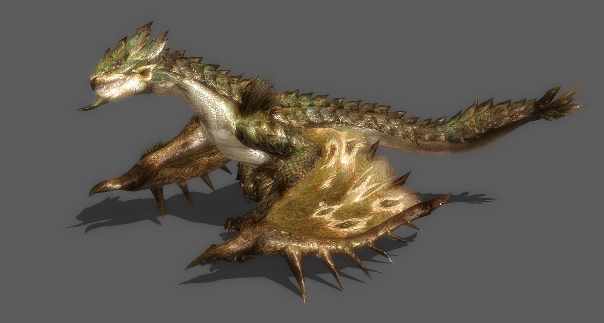 MH3 - Rathian by IIReII on DeviantArt