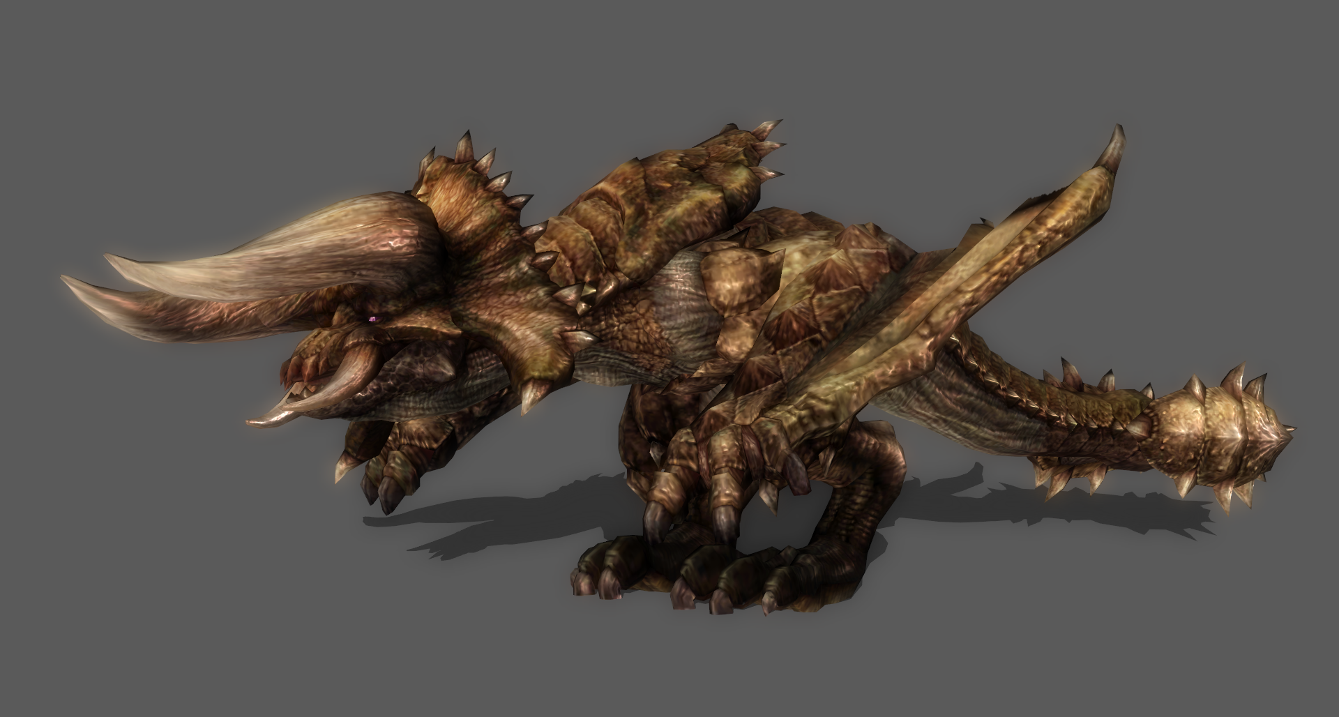 DIABLOS MONSTER HUNTER 3D model 3D printable