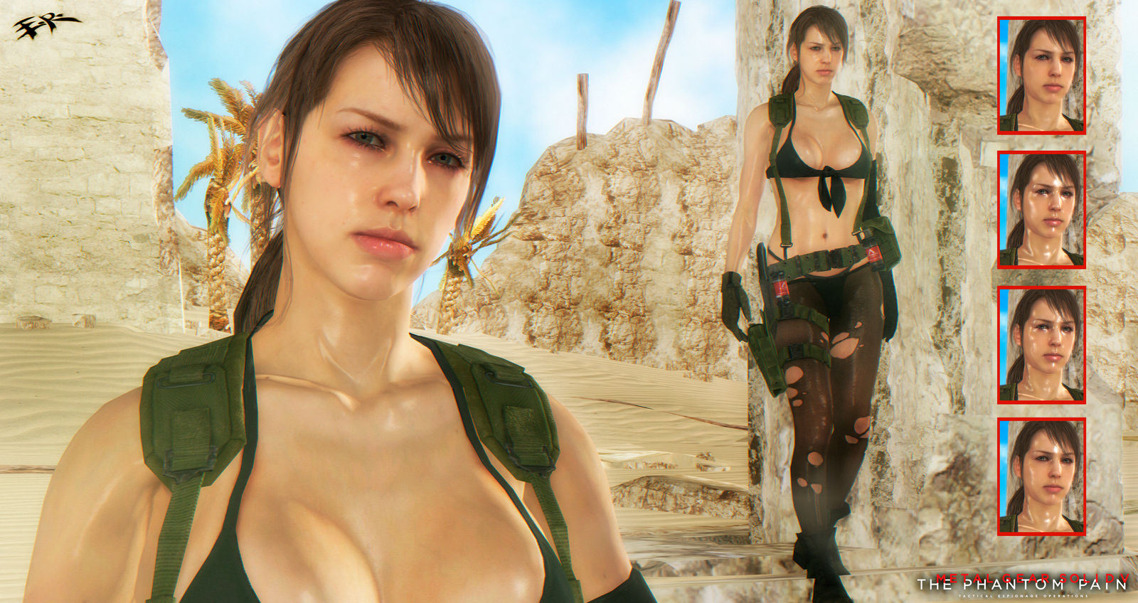 Metal Gear Solid V: The Phantom Pain Quiet Updated