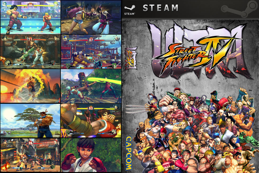 Cover for Ultra Street Fighter IV Steam by Morcal on DeviantArt
