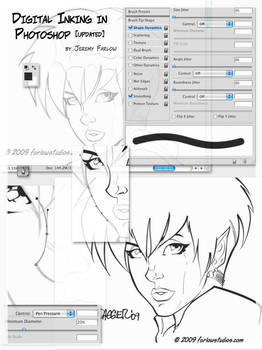 Photoshop Digital Inking CS4 by DaggerPoint