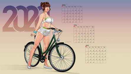 Girls of 408: Joey 2020 Calendar