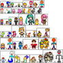 My Mario Kart Wii Characters