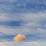 A lovely little cloud in the sky