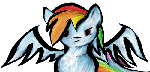 Rainbow Dash Inked