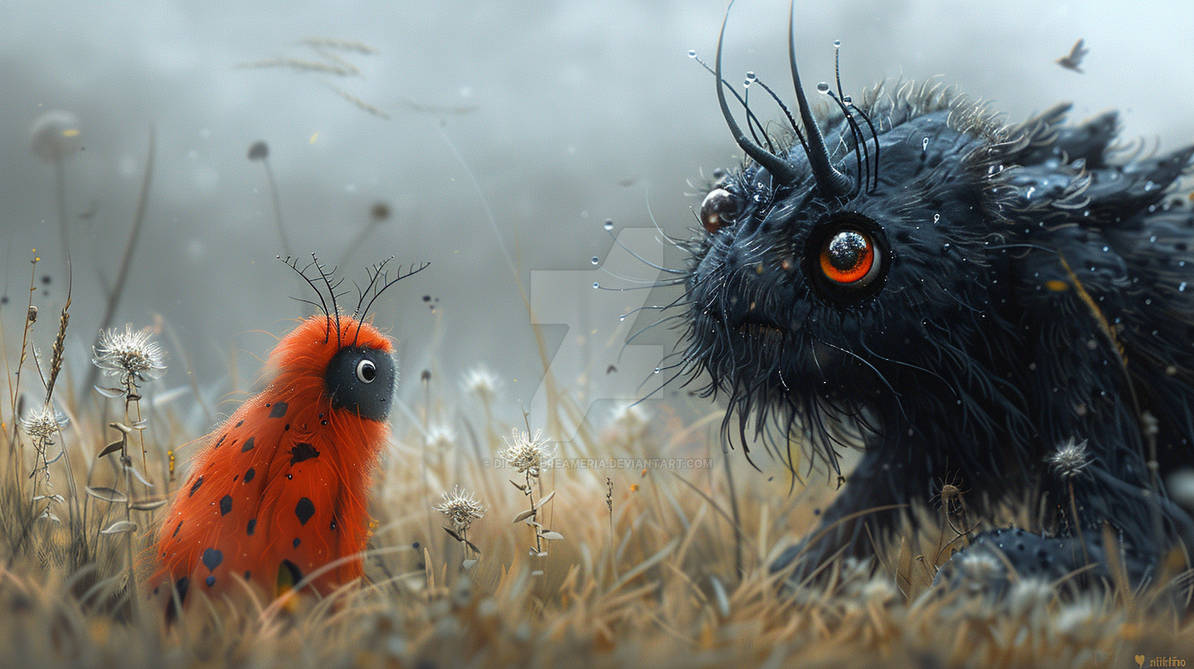 Unusual Friendship Between Two Different Creatures by DigitaldreamerIA ...