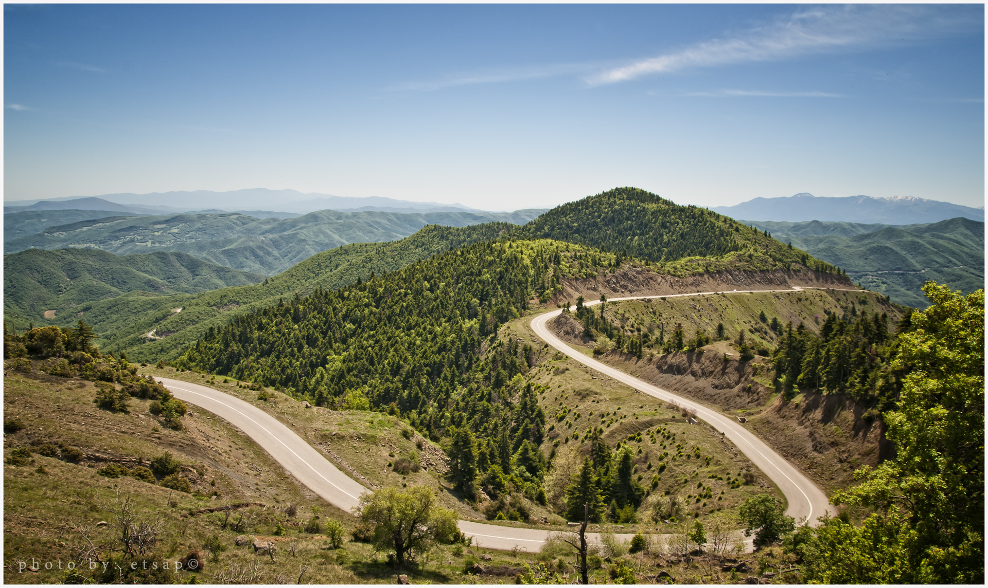 Only in Greece - Clear Mountain View