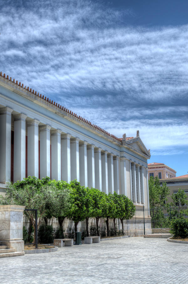 National Archaeological Museum of Athens front