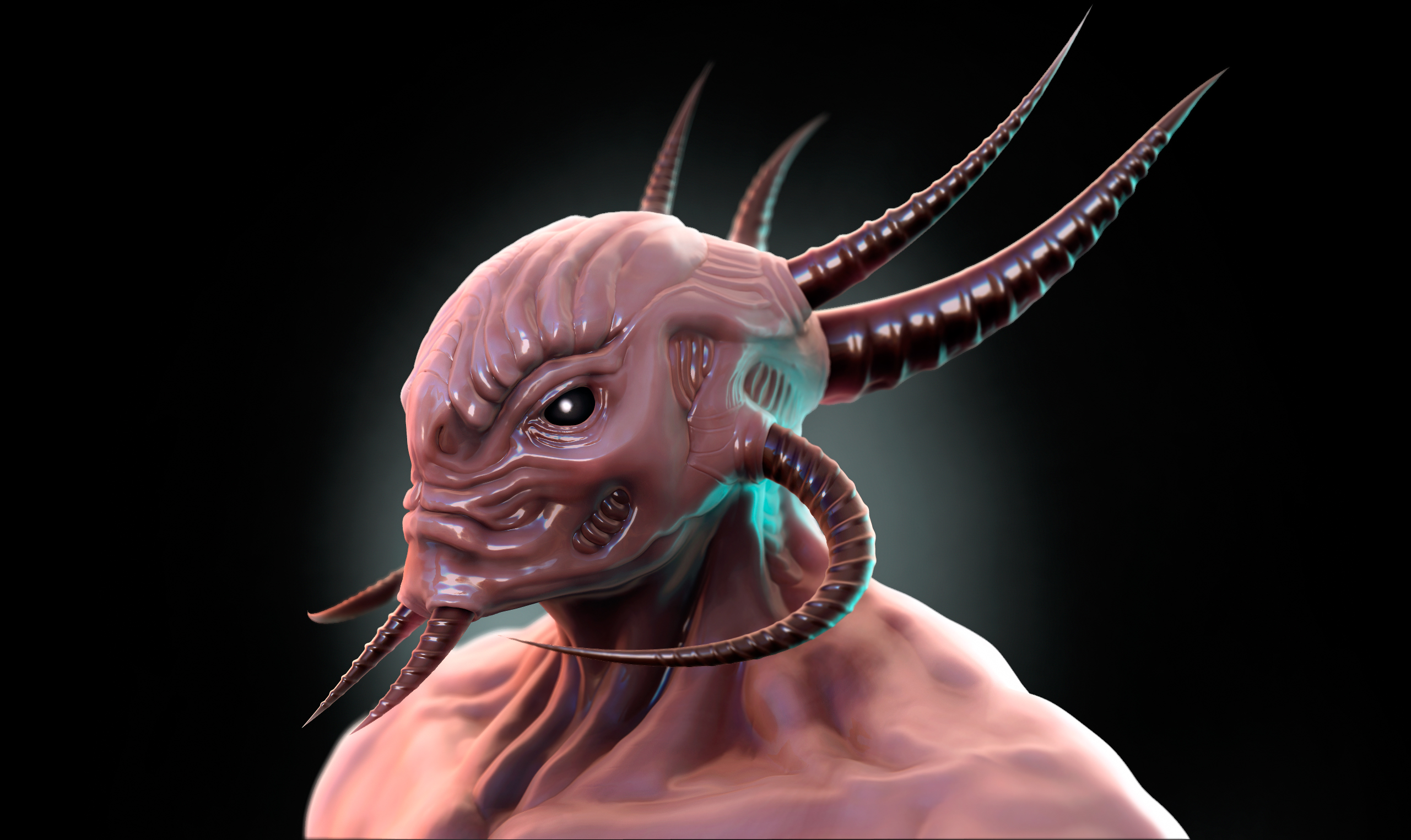 Demonic Alien by AlexandreAlagoa on DeviantArt