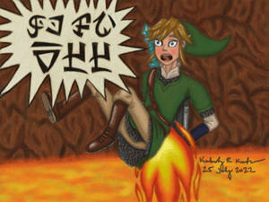 Poor Link: And It Burns, Burns, Burns