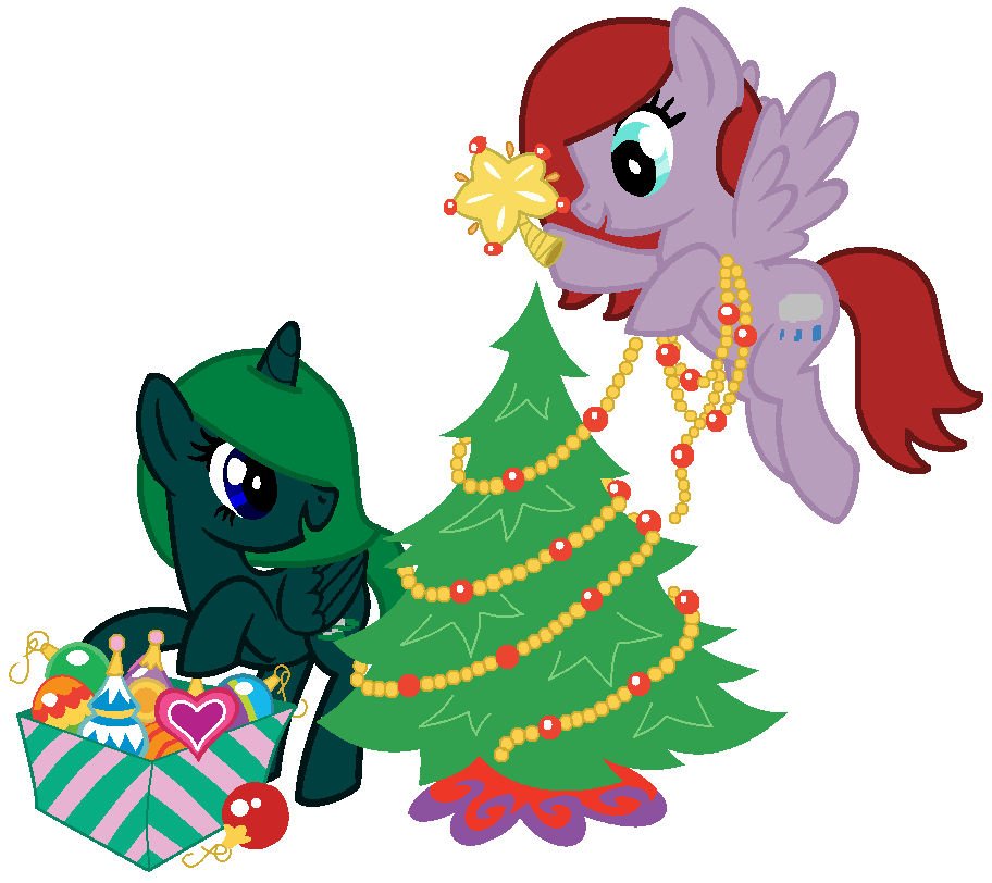 MLP: Merry Christmas! 1 (Speedpaint) by Blueberry-MLP on DeviantArt