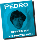 Pedro Offers you his Condom