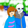 Frans (SansxFrisk) [For Cookiecococat]