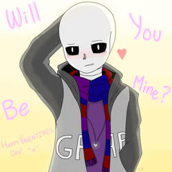 Will you be mine...? [VALENTINES DAY] by TheSkeletonKid