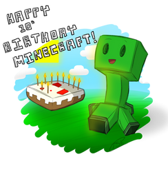 Happy Birthday Minecraft