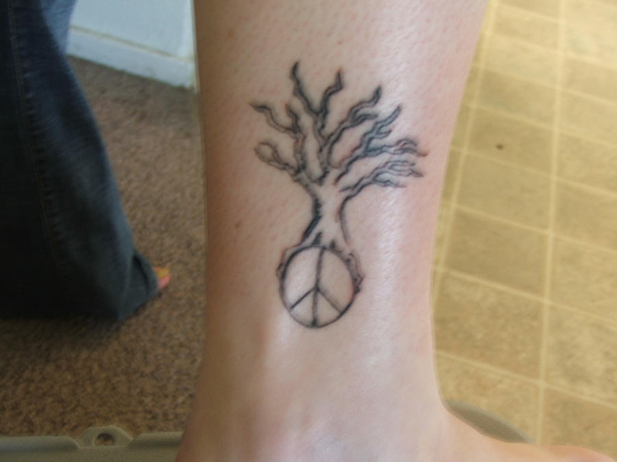 peace tree tattoo by MORBIDBOY23 on DeviantArt