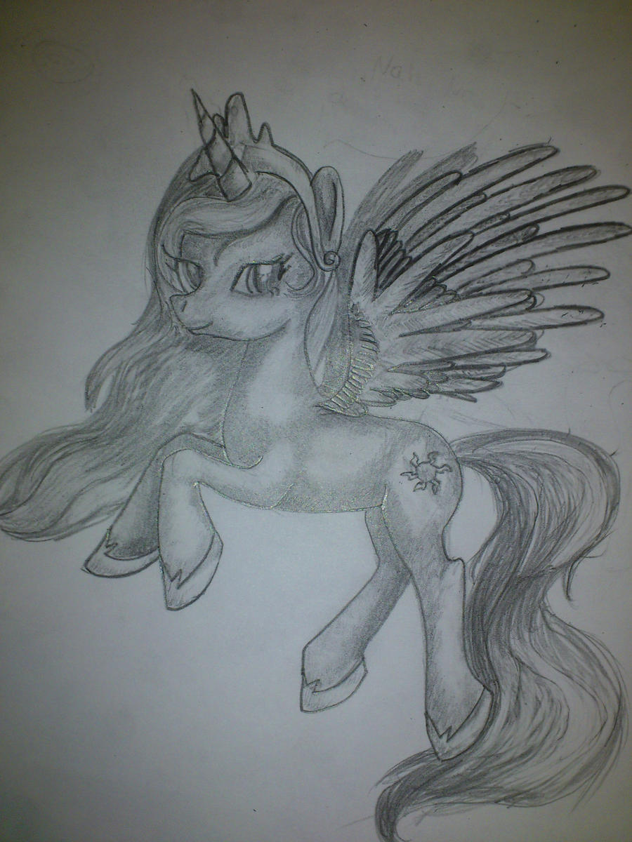 Young Princess Celestia