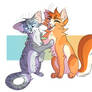 Jayfeather and Squirrelflight