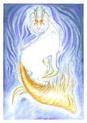Elemental Spirit: Fire Cat
