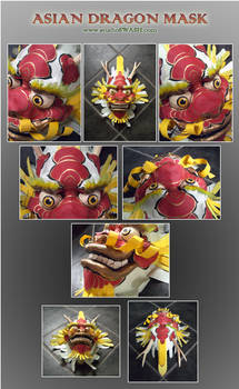 Asian Dragon Mask