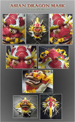 Asian Dragon Mask