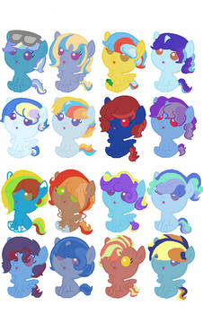 MLP Foals: No Stallion Can Resist Rainbow Mane