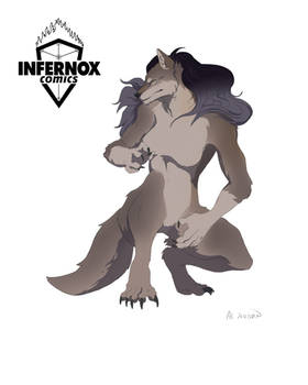 Vox Natura- Werewolf form by Al Jordan