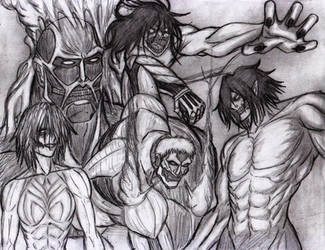 Shingeki no Kyojin - Titan Shifters