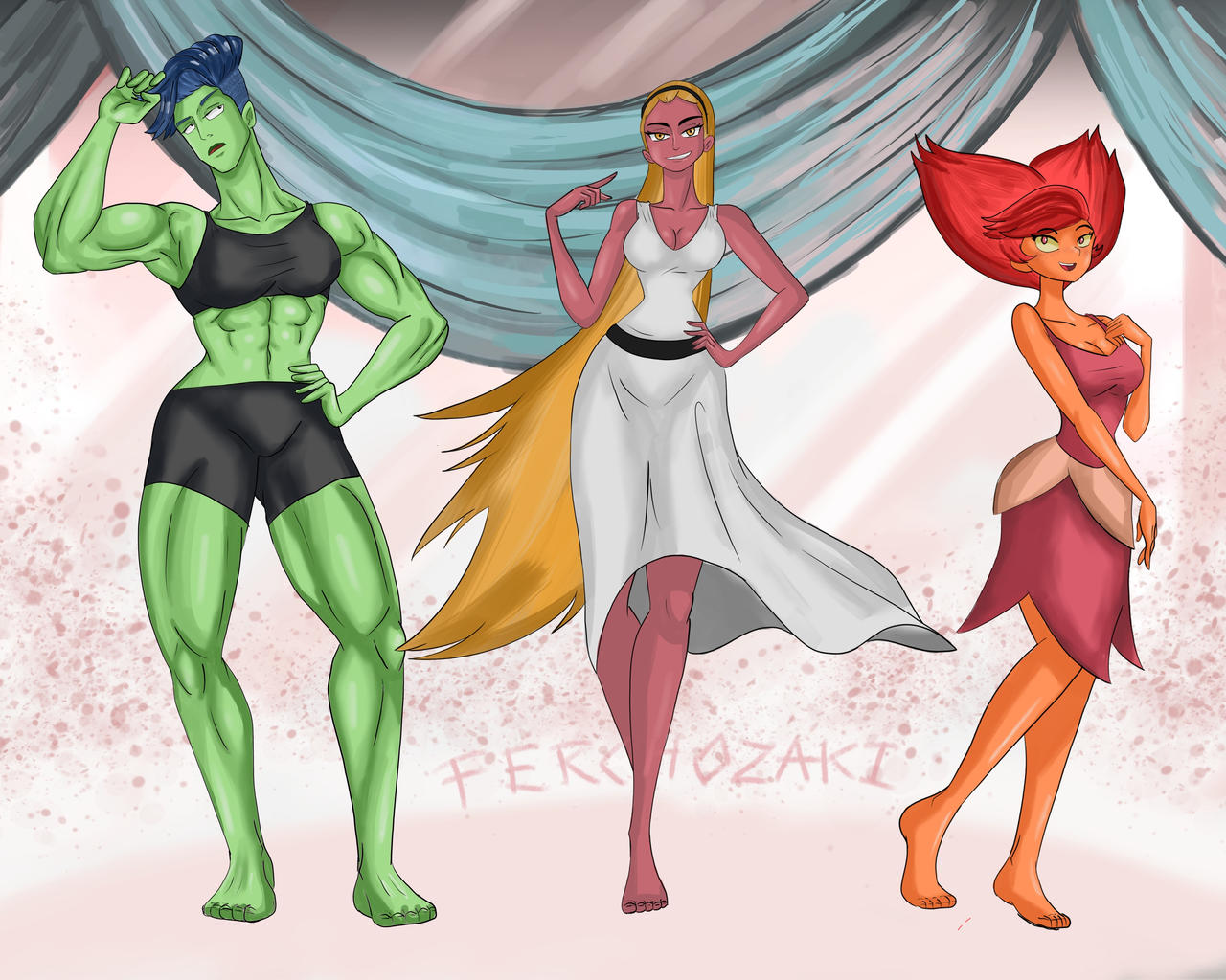 Hera Hestia and Demeter - DLH